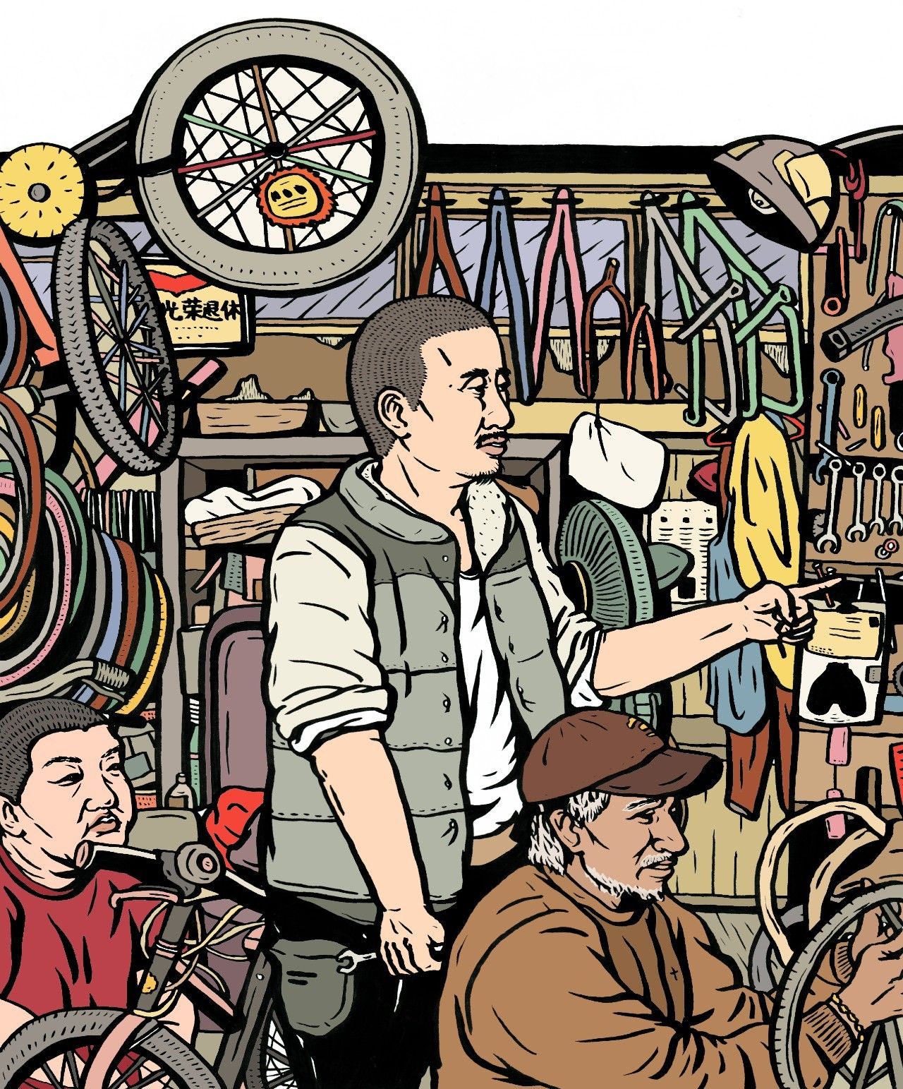 脚踏车铺开成了饭店,不远万里来的智利人当洗碗工......|海派小店