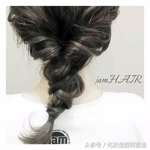 不烫不染怎么弄发型,不烫头发教程