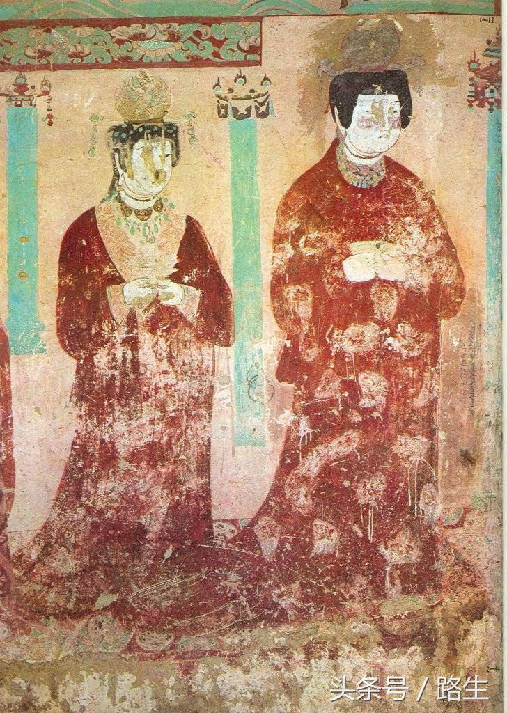 真实的回鹘人外貌,回鹘美人