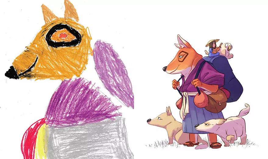 超级震撼的儿童彩绘涂鸦,美国儿童涂鸦绘画