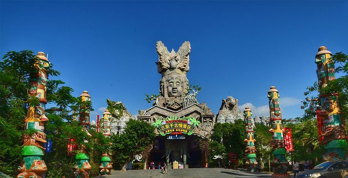 人间仙境三亚,三亚人间天堂全景