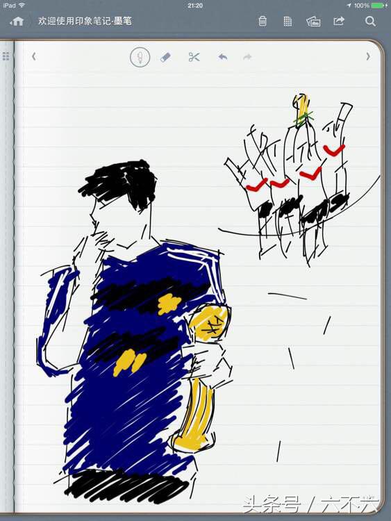 足坛名人画,你猜我画足球