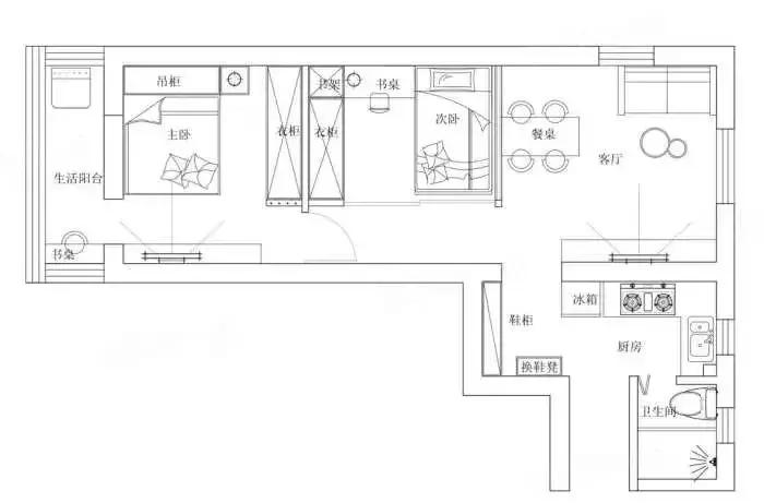 一室变两室一厅 (一室变两室)