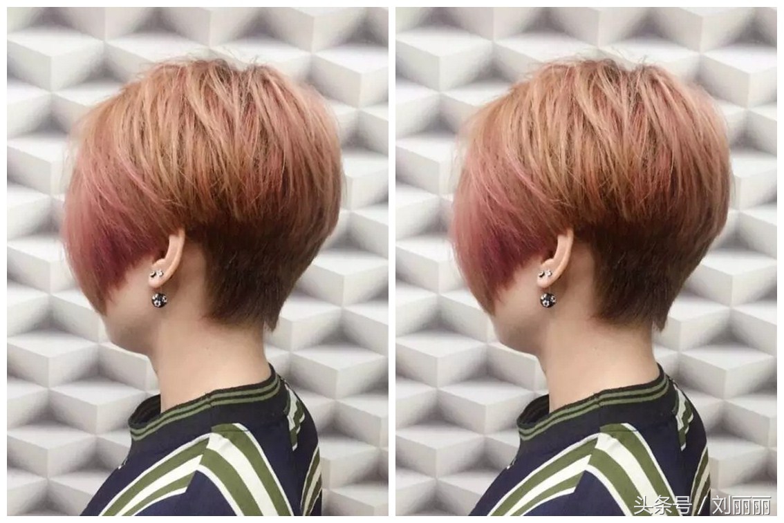 沙宣立体内扣短发型,好看的沙宣短发型