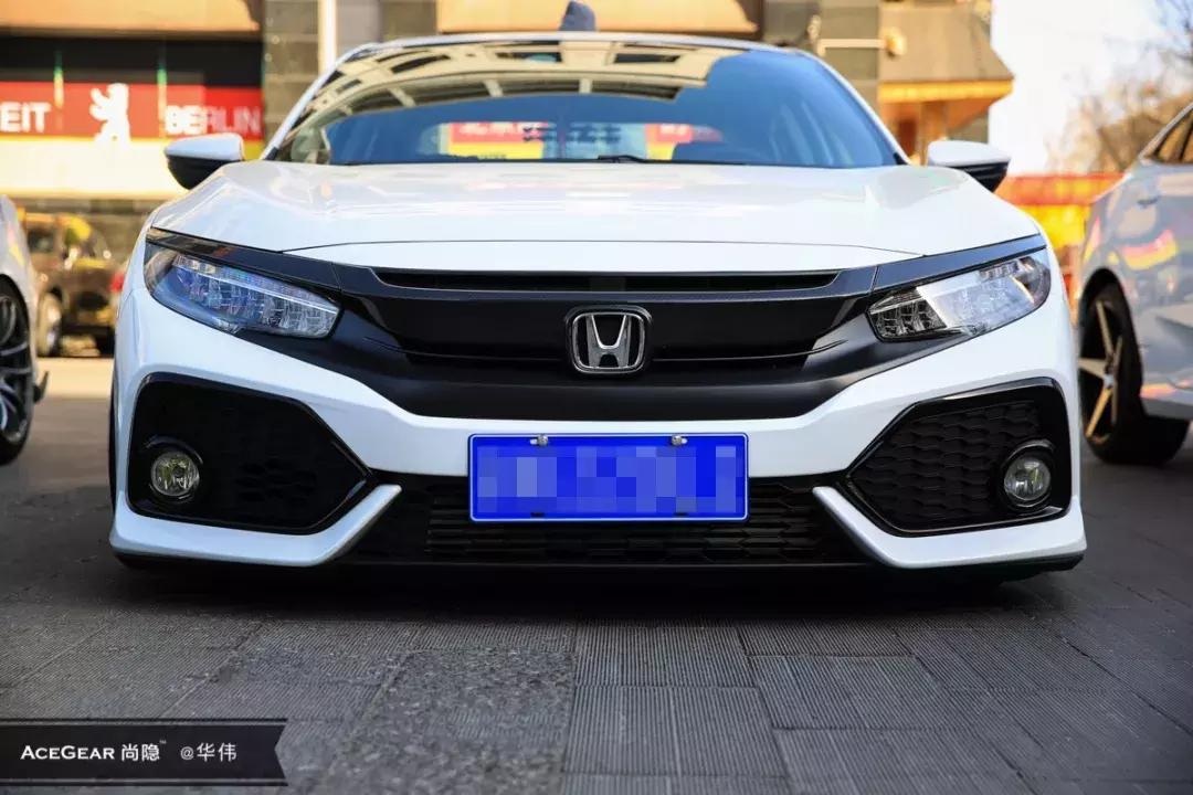 思域既然跑不快不如玩姿态,思域劲势版气动