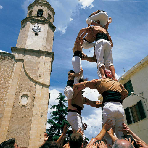 西班牙叠人塔起源,西班牙叠人塔完整视频