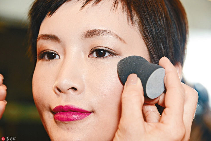 杨幂面部高清大图,杨幂高光修容