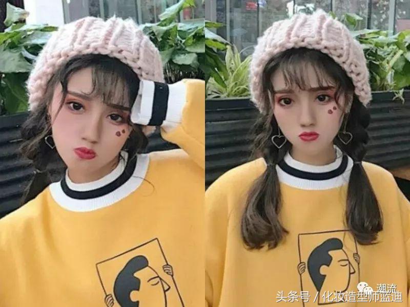 不适合平刘海的脸型适合什么发型,适合鹅蛋脸的超美刘海发型