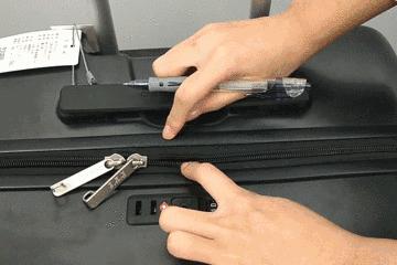 评测行李箱暴力,新秀丽maisonkitsune行李箱