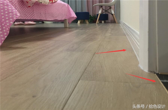 瓷砖和木地板接缝铜条收口节点图,地板和地砖的接缝处理