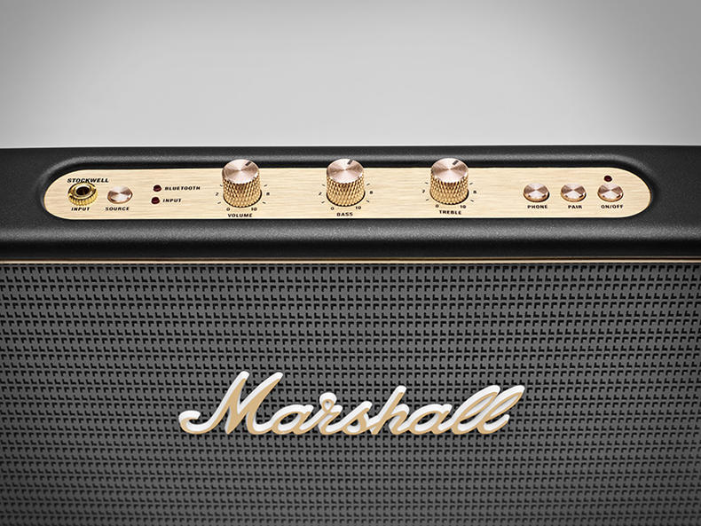 马歇尔stockwell蓝牙音箱,马歇尔音箱stockwell二代