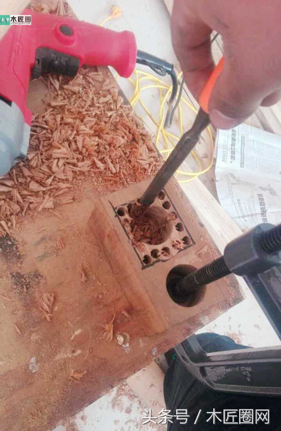 木匠用墨斗制造方法,木工墨斗制作全过程