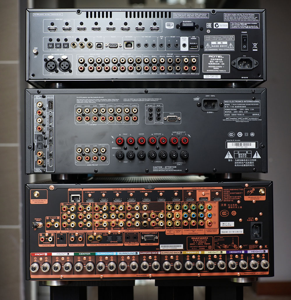 先看电影再吃鸡！英国路遥RotelRSP-1576家庭影院功放试用