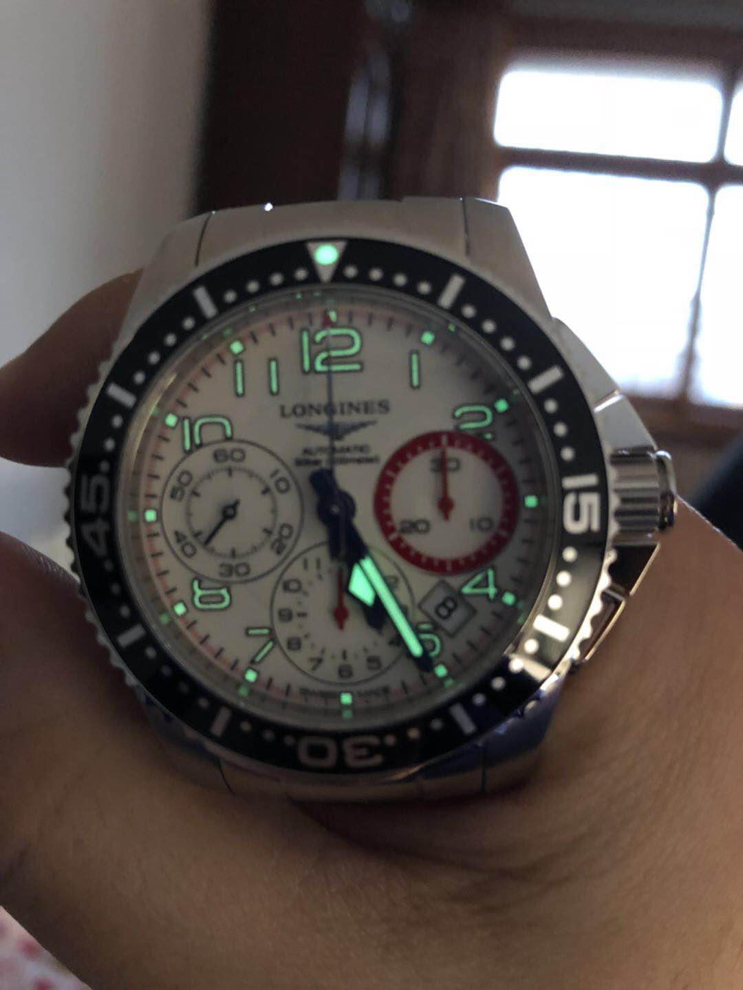 浪琴康卡斯复刻机械表,辉哥买首饰