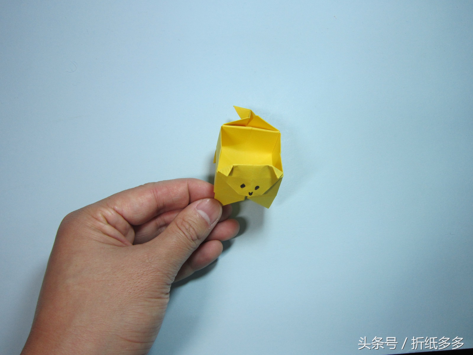 折纸大全简单易折收纳盒,折纸大全小狗盒子简单又漂亮