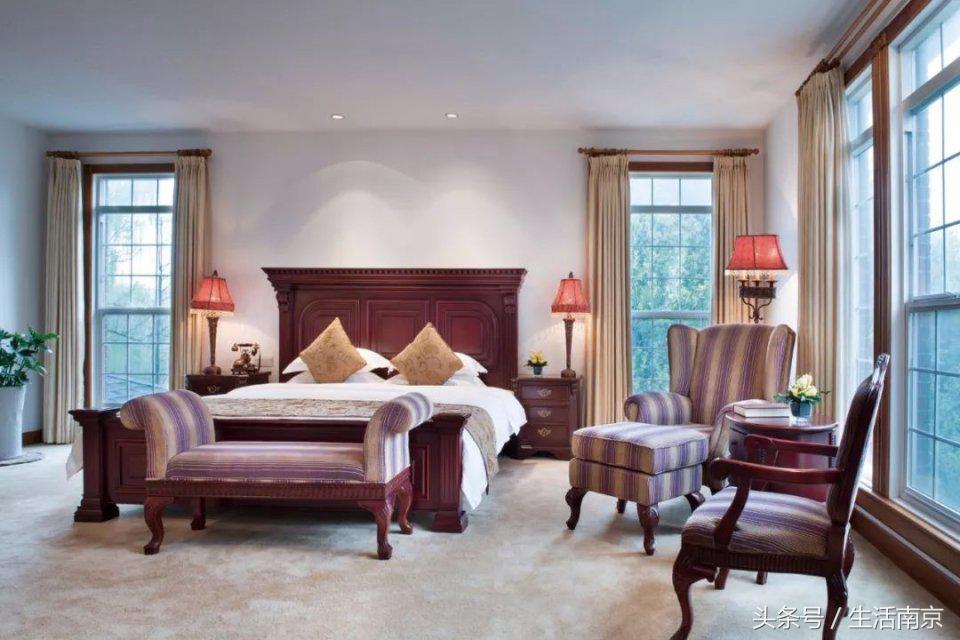 南京超豪华的五星级套房,南京卧室奢华高档