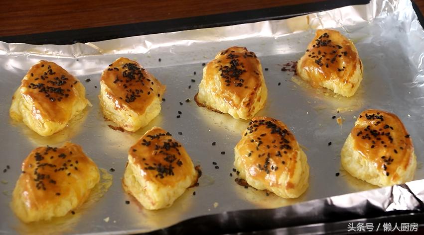 做最简单的榴莲酥视频,做出的榴莲酥不分层