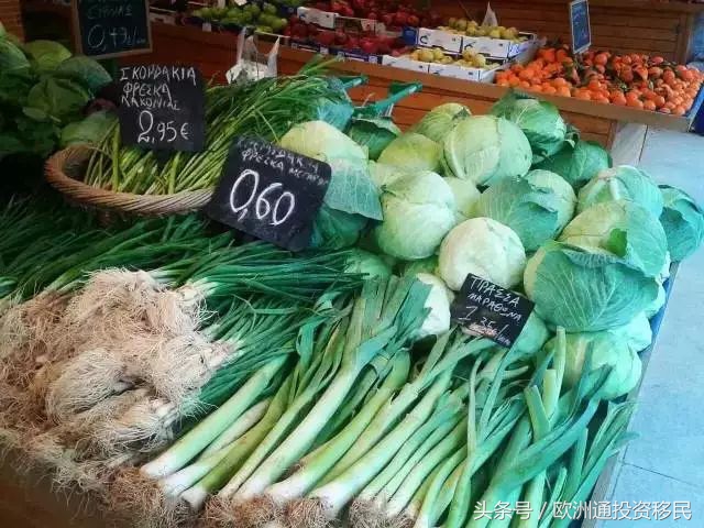 希腊的工资收入和物价,在希腊生活消费怎么样