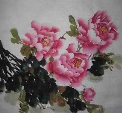 果果小写意牡丹画法教学视频,王绣写意牡丹画法零基础视频