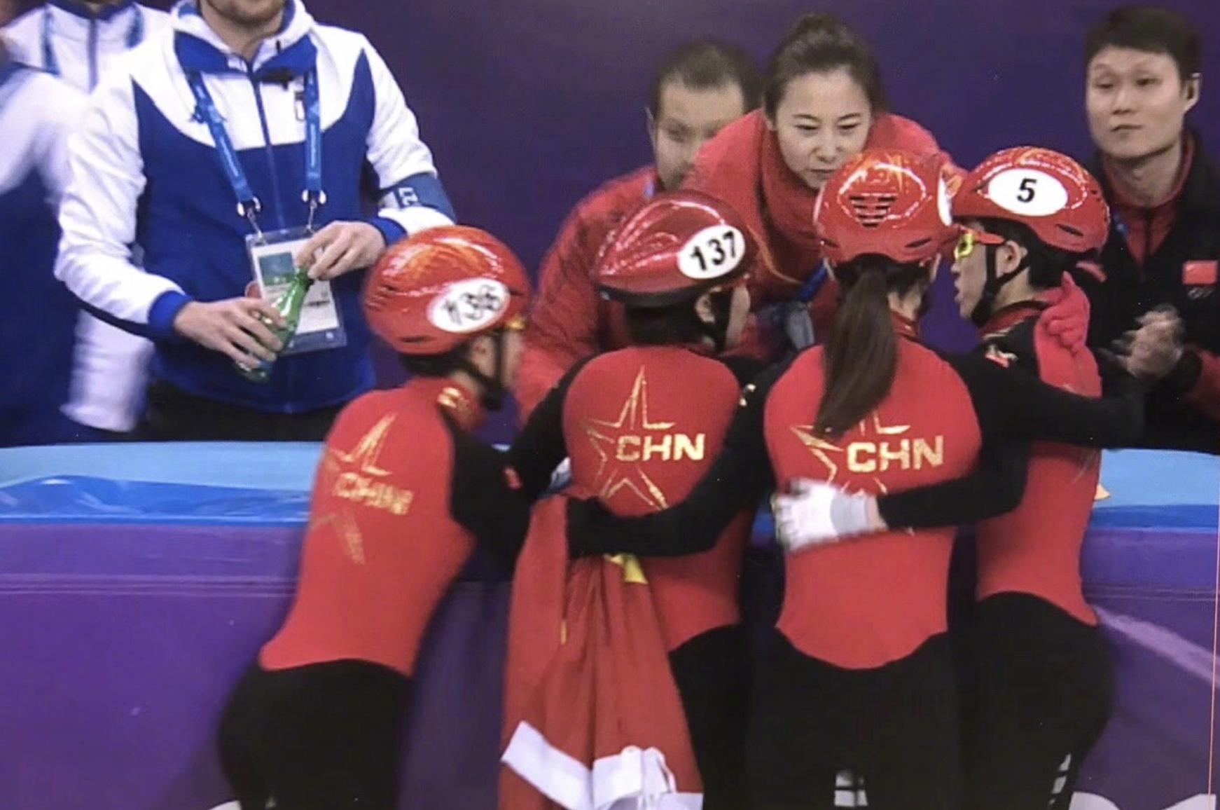 速滑教练李琰事件,平昌冬奥会中国短道速滑被判罚