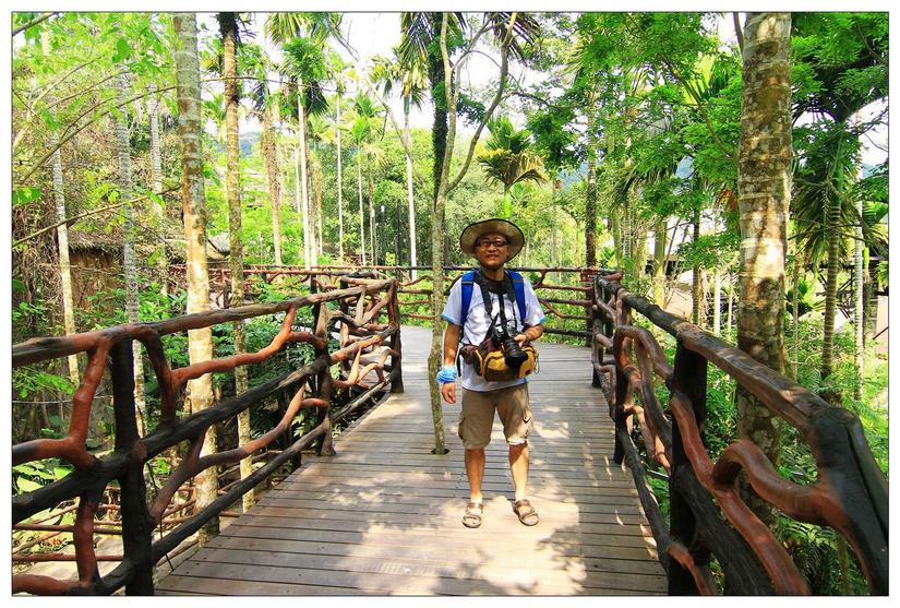 海南三亚槟榔谷的美景,三亚槟榔谷游记