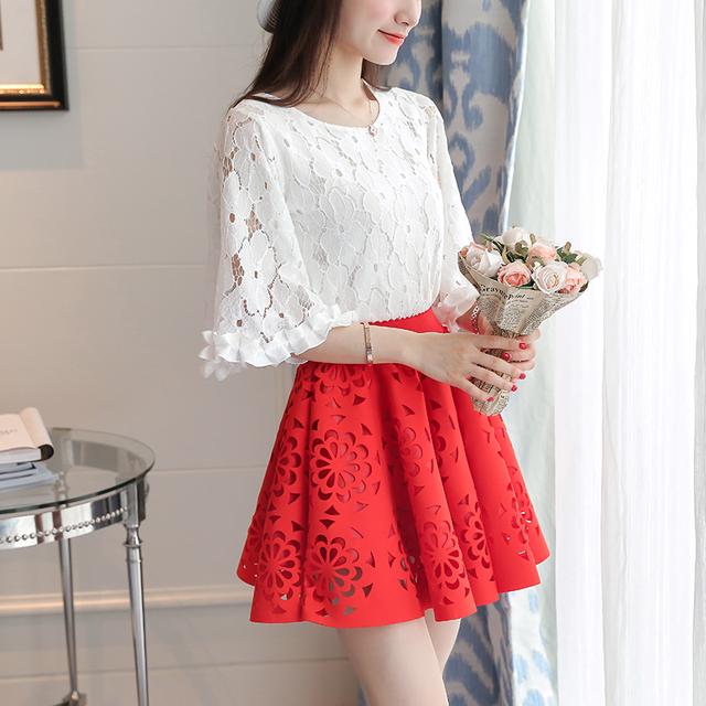 甜美白色蕾丝吊带连衣裙,可爱甜美蕾丝连衣裙