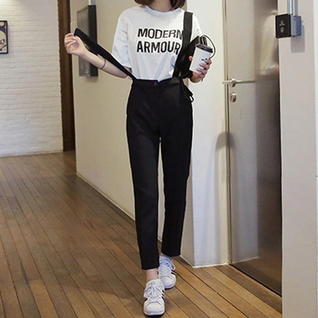 冬天怎么穿夏天的背带裤,适合夏天穿的背带裤