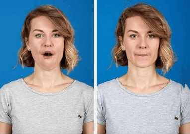 大饼脸怎样能变瓜子脸学生党,经常这样做摆脱大饼脸松弛双下巴