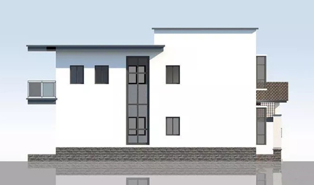 二层民宅美式轻奢装修,二层独院室内装修中式风格