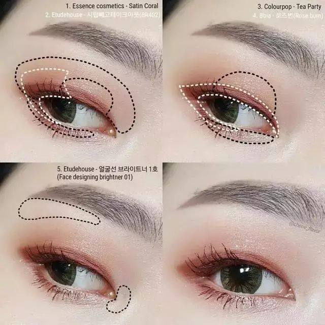 眼妆画法内双眼皮,眼妆画法视频单眼皮