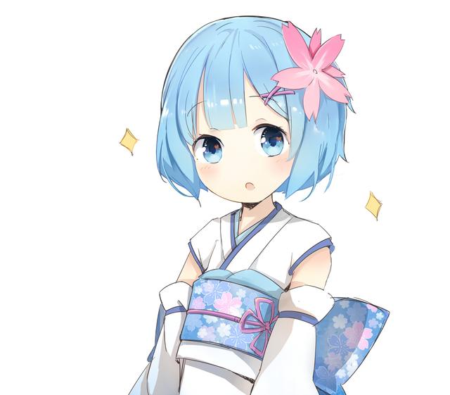 雷姆动漫头像女生,雷姆动漫头像高清唯美