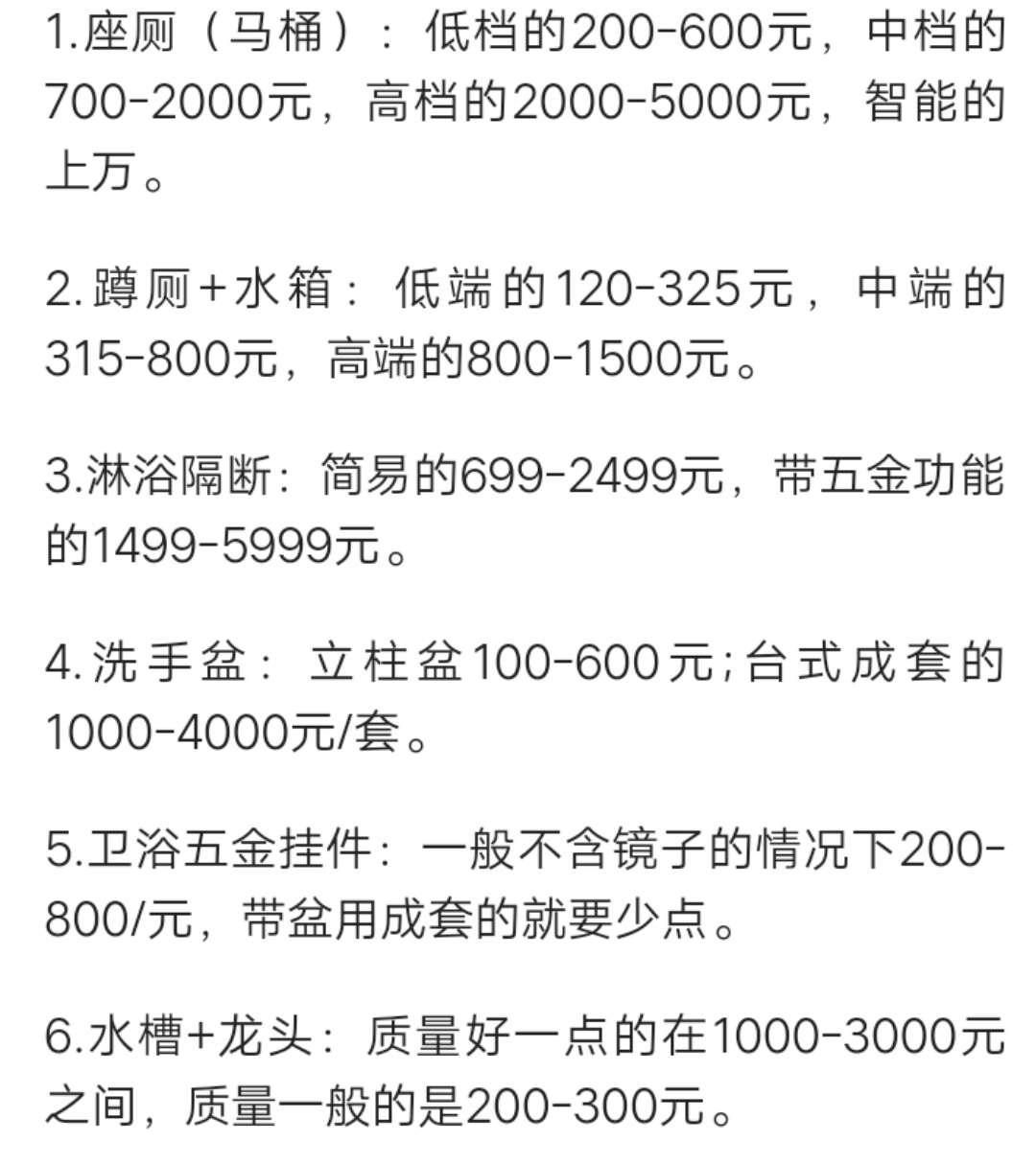 年前装修价格你说了算,117平方装修报价单明细表全套