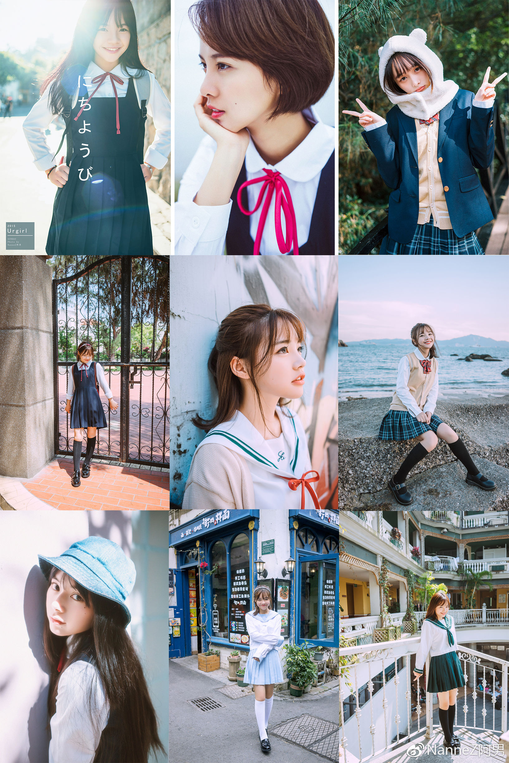 jk人像摄影技巧,海边jk制服拍摄教程