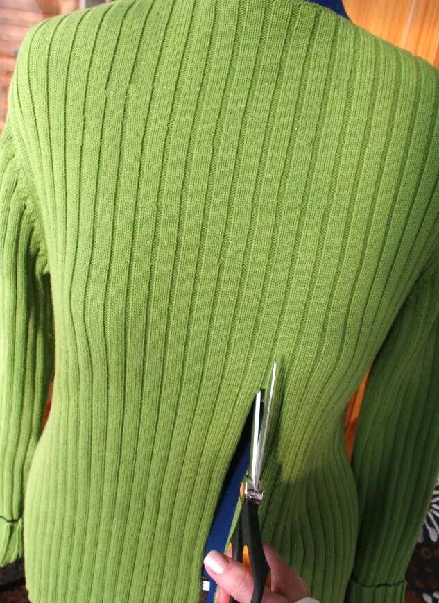 无袖旧毛衫改造大全图,旧毛衣改造100种方法