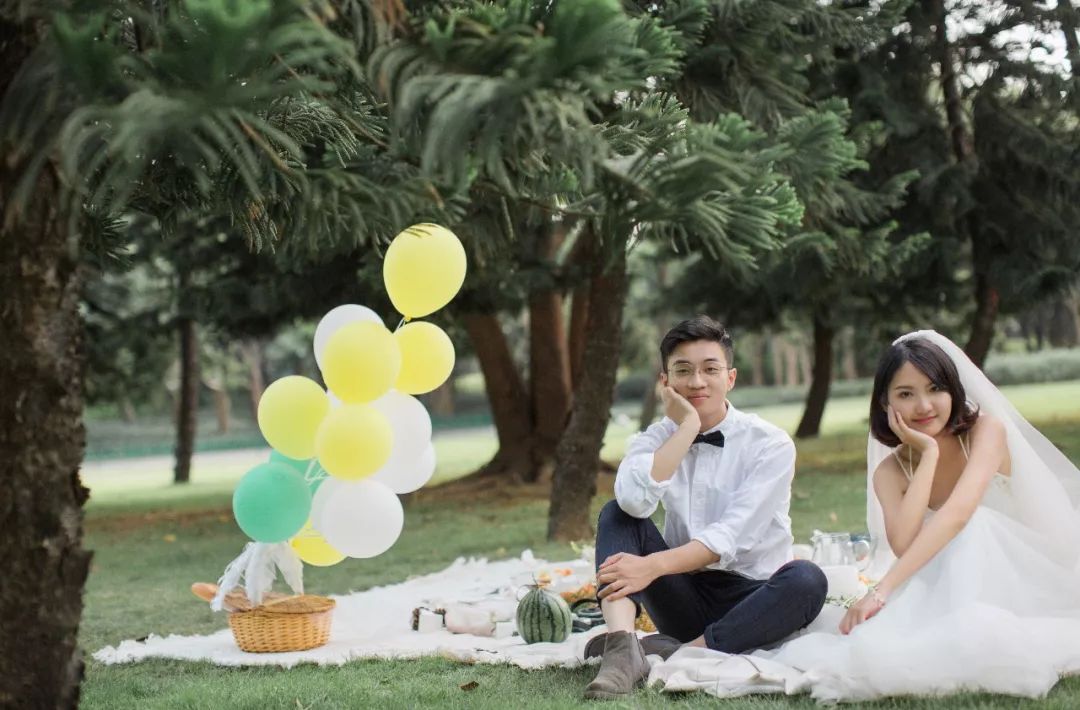 小清新婚纱照唯美图片,小清新婚纱照是不是很唯美啊