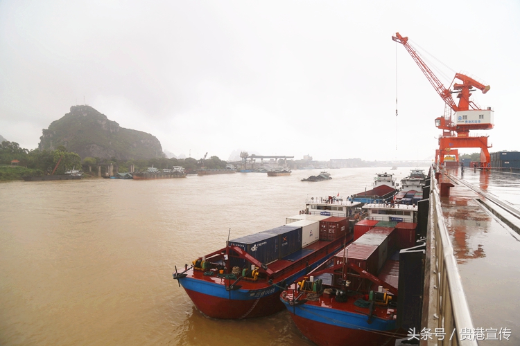 贵港港口发展,贵港港成珠江水系首个亿吨级港口