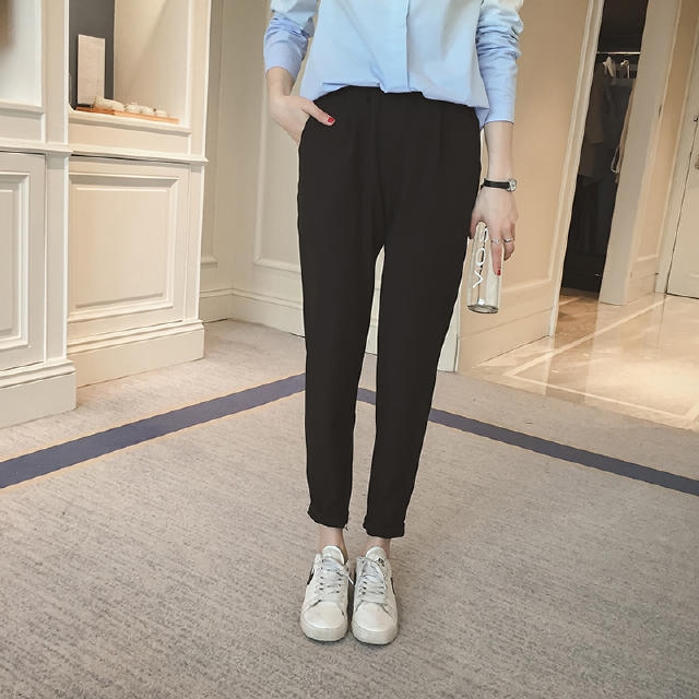 九分裤小众高级感,九分裤日常休闲风格好看