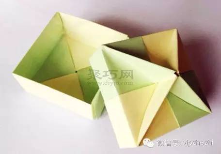 用正方形的纸折正方形盒子怎么折,正方形纸折纸盒子的折法