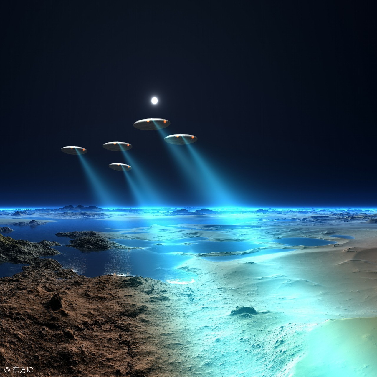 月球上的外星人长什么样子,月球真的是外星人的基地吗