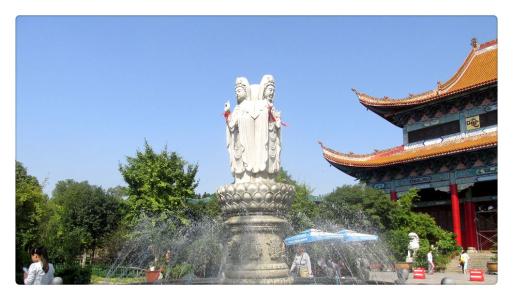 长沙开福寺，为佛教禅宗临济宗杨岐派寺院，始建于五代时期