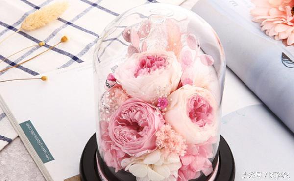 闺蜜礼物永生花,永生花diy礼物