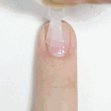 韩国美甲贴纸,玻璃冰透贴纸美甲