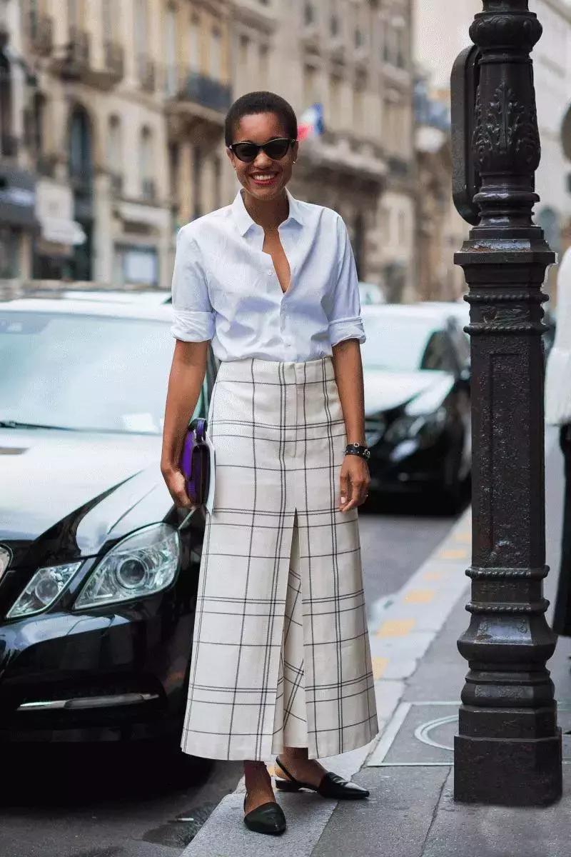 格纹怎么穿显瘦,韩式格纹怎么穿