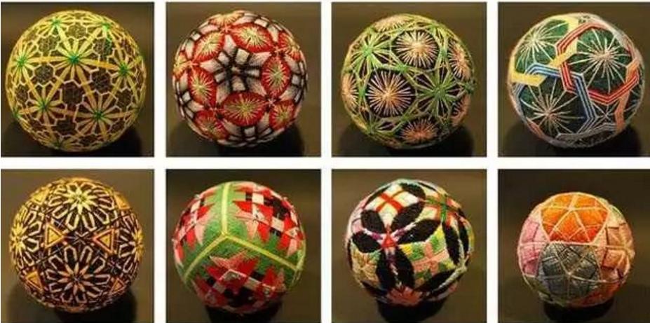 美轮美奂手鞠球制作经典教程,手鞠球制作装饰