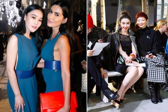 蹭时装周通稿,明星蹭秀时装周