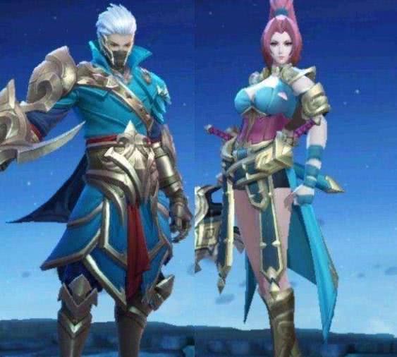 王者荣耀情侣英雄都有哪些,王者荣耀铠和什么英雄是情侣