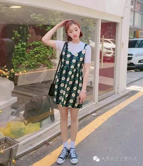 跟韩国小姐姐学穿搭,跟韩国美女学穿搭
