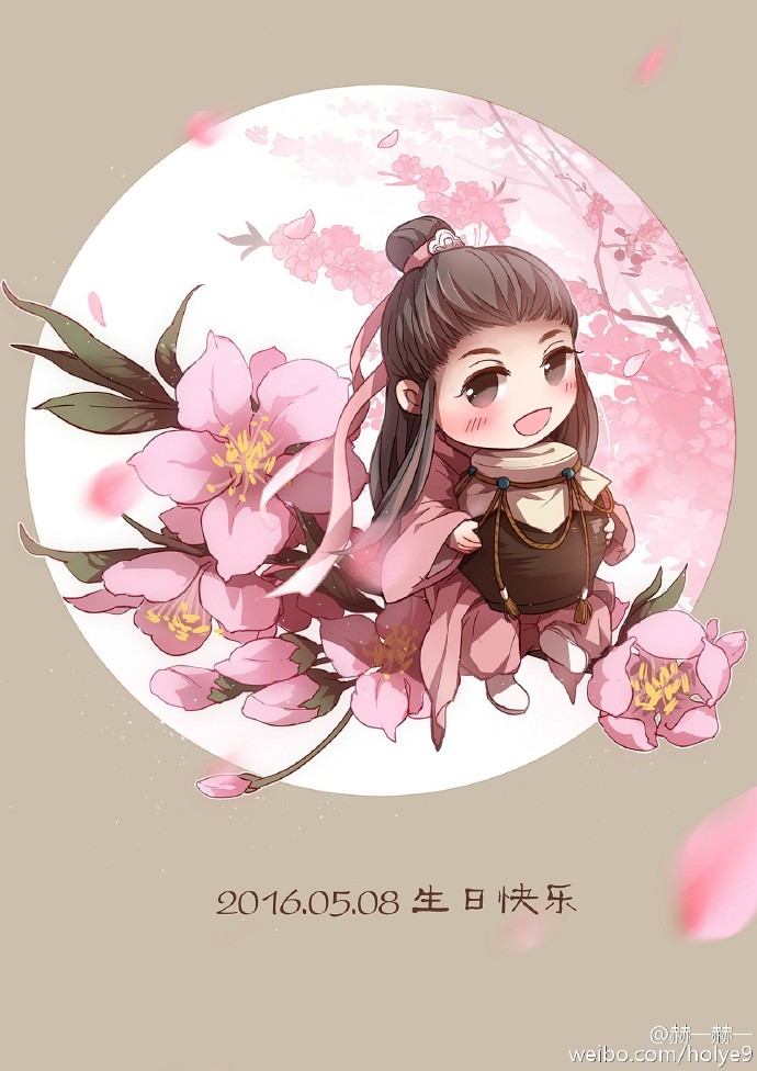 落笔生花，再绘你心中“三生桃花众人形象”