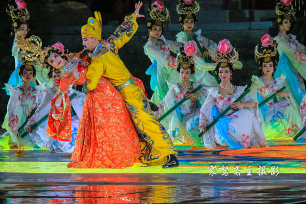 西安华清宫长恨歌实景,华清宫长恨歌舞剧大型实景演出