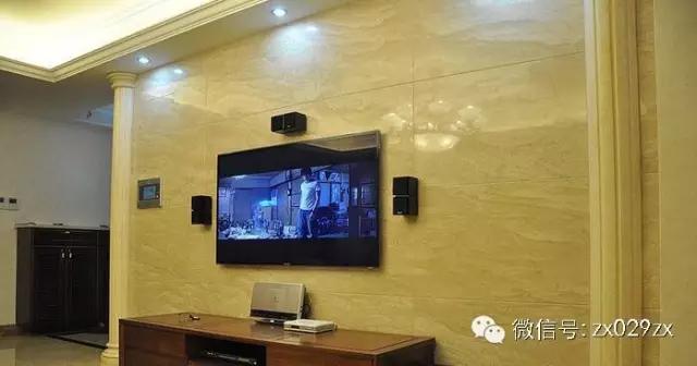 性价比最高的瓷砖电视墙,小众化瓷砖电视墙